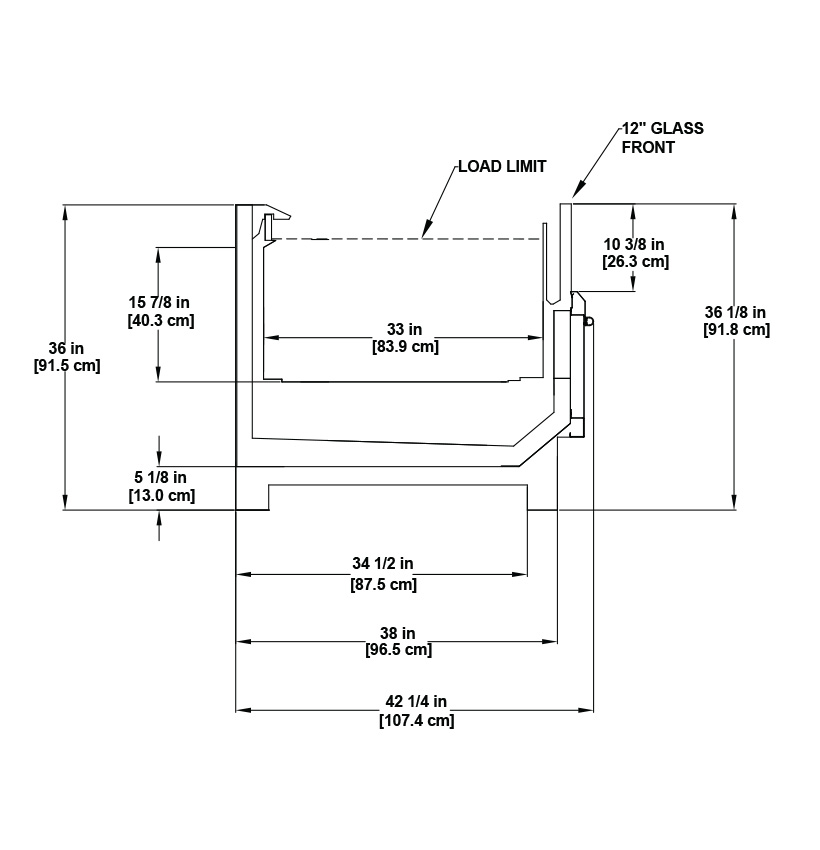 OWEZV Single Deck Wide Island Frozen Foods Display Case – Hillphoenix